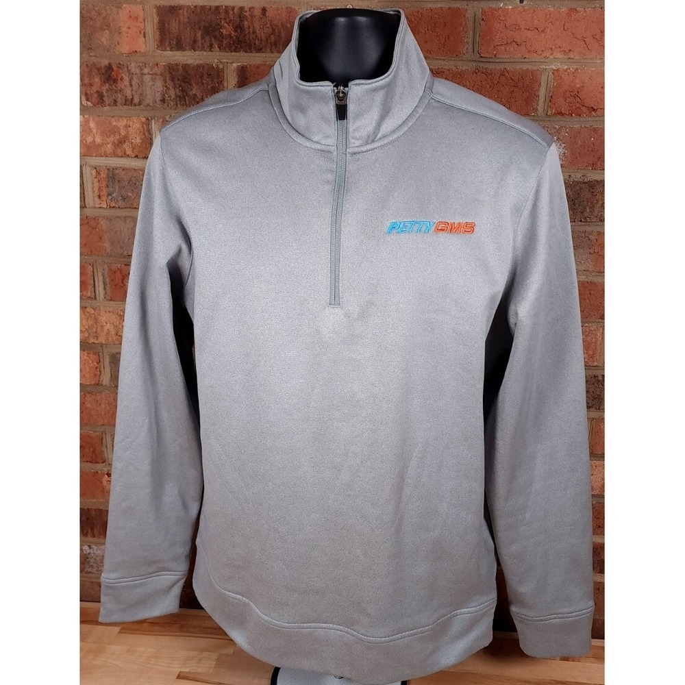 Petty GMS Motorsports Chevy 1/4 Zip Medium Sweatshirt Team Issue Nascar